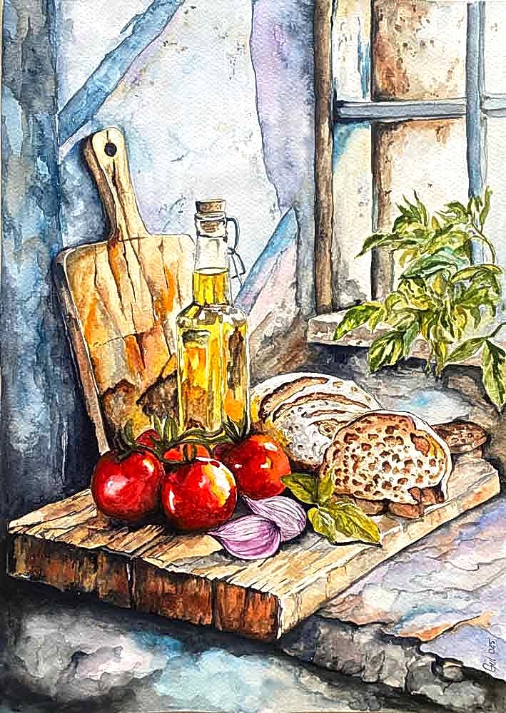 KURU KALEM SULU BOYA